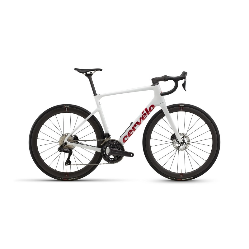 Cervélo Caledonia 5 Talla 58 Vanilla Cherry Ultegra Di2 12v SN1585825J069