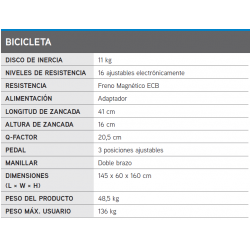 BICICLETA ELIPTICA SYROS PRO