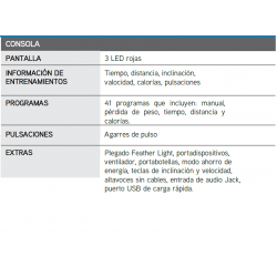 CINTA DE CORRER HORIZON T101